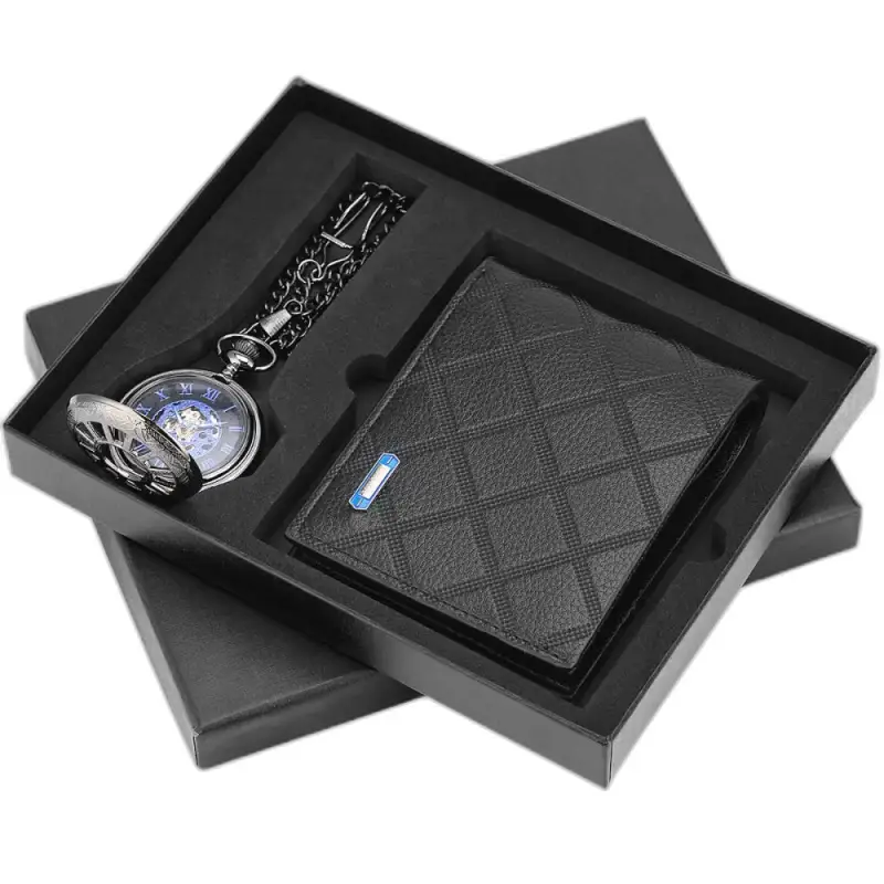 Chic Mechanical Pocket Watch Gift Box