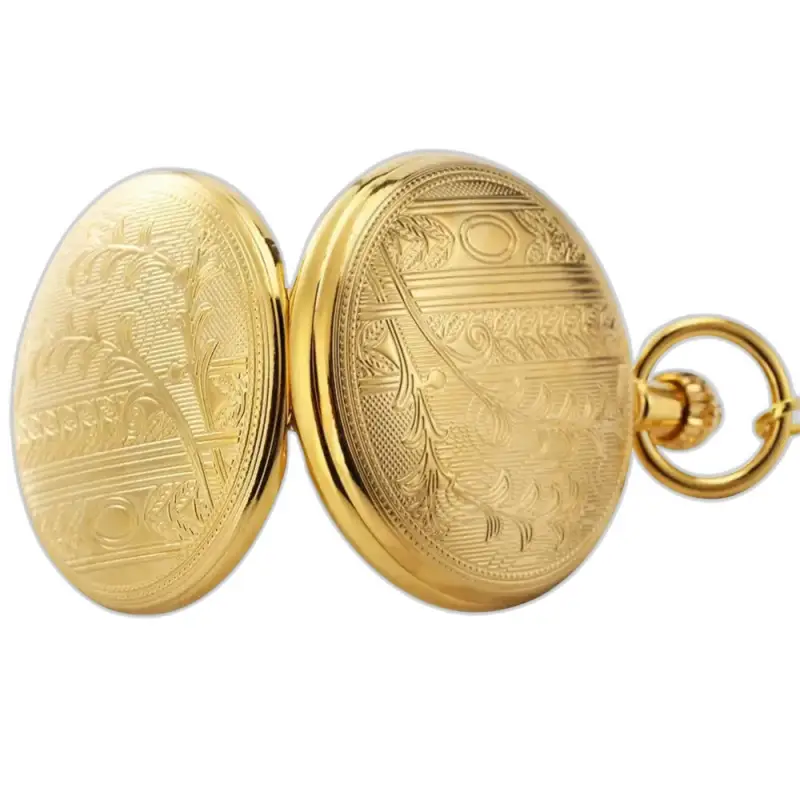 Majesty Luxury Gold Automatic Pocket Watch