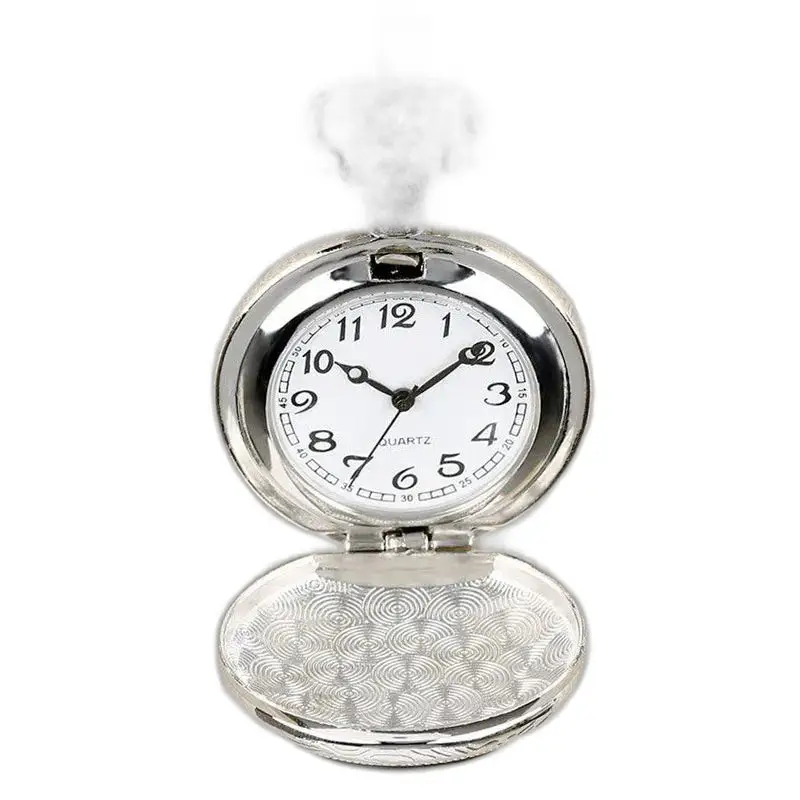 Psychedelic Alien Necklace Pocket Watch
