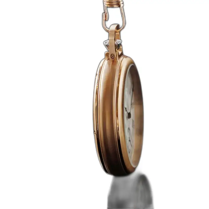 Vintage Gold Mechanical Pocket Watch with an elegant gold pocket watch