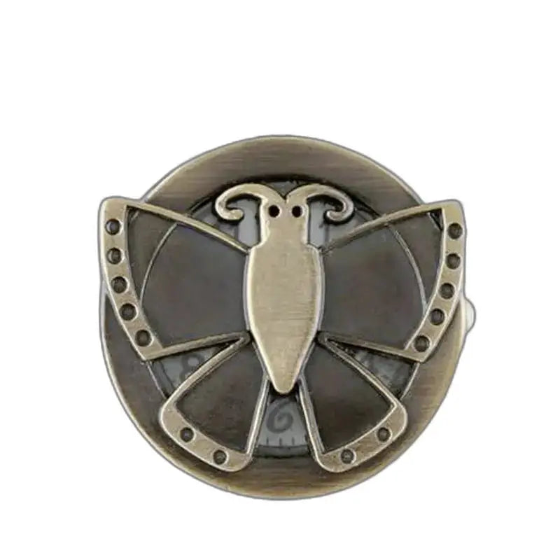 Vintage bronze butterfly brooch, steampunk accessory for elegant butterfly watch