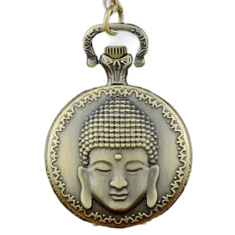 Montre à Gousset Bouddha Style Ancien